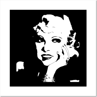 Mae West Posters and Art